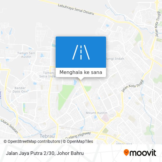 Peta Jalan Jaya Putra 2/30