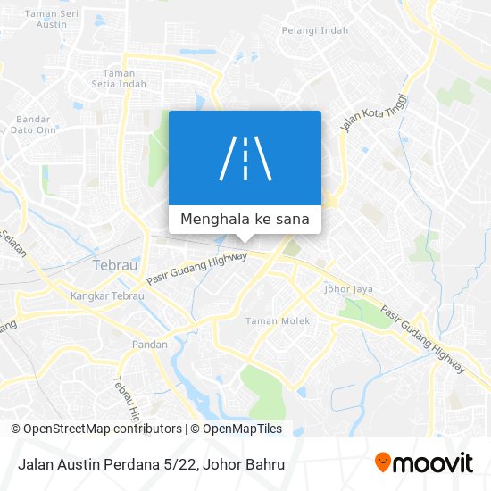 Peta Jalan Austin Perdana 5/22