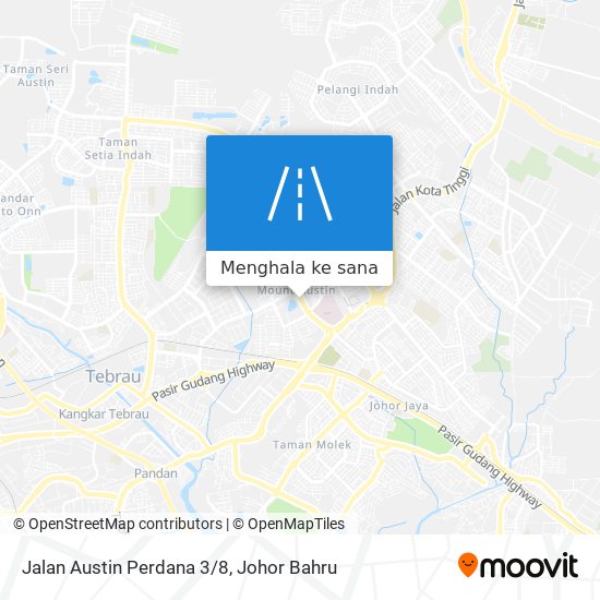 Peta Jalan Austin Perdana 3/8