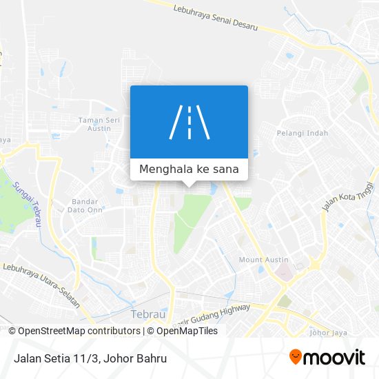 Peta Jalan Setia 11/3