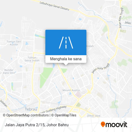 Peta Jalan Jaya Putra 2/15