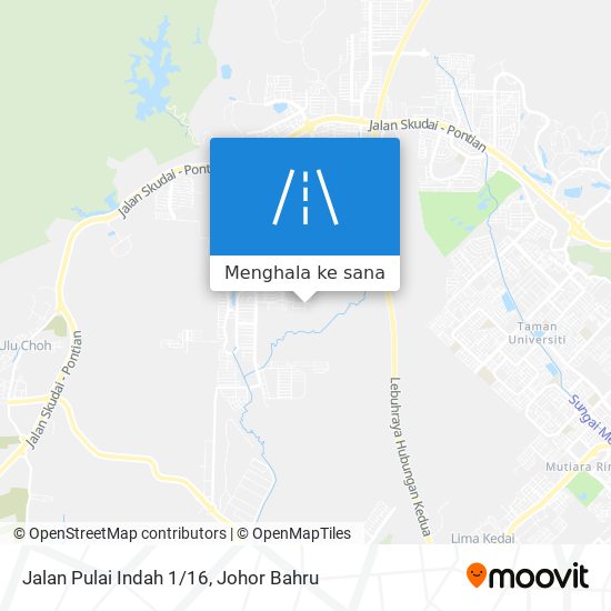 Peta Jalan Pulai Indah 1/16