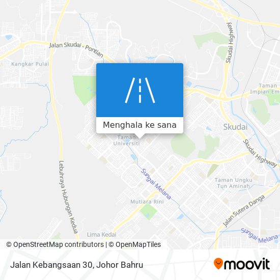 Peta Jalan Kebangsaan 30