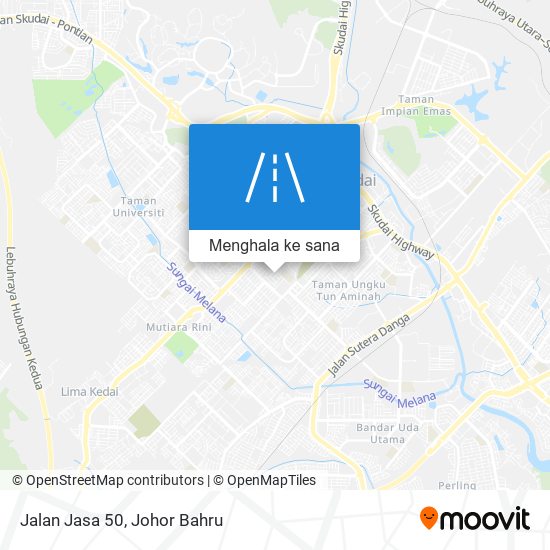 Peta Jalan Jasa 50