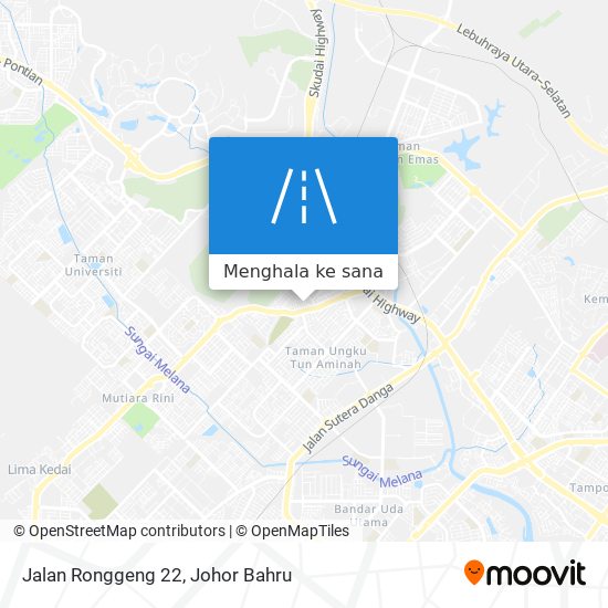 Peta Jalan Ronggeng 22