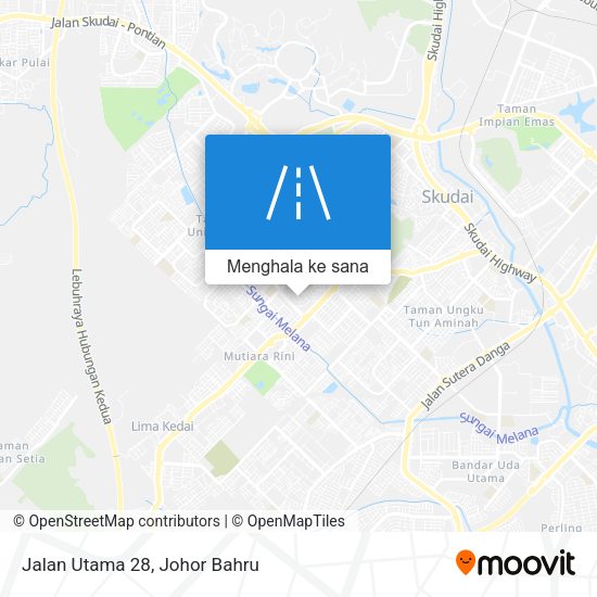 Peta Jalan Utama 28