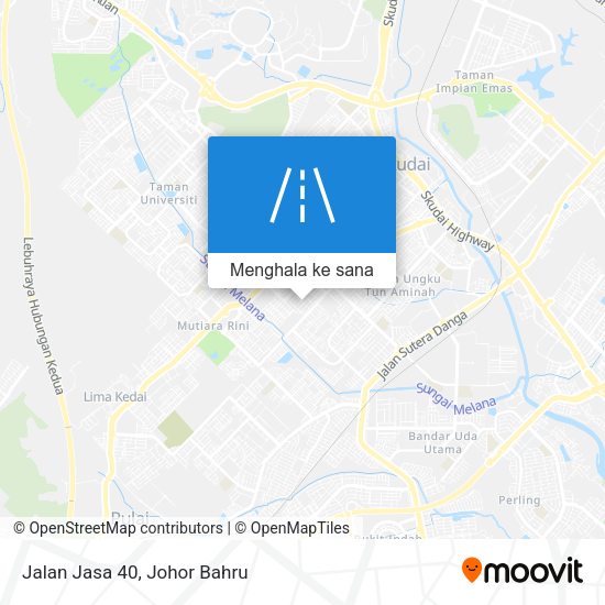 Peta Jalan Jasa 40