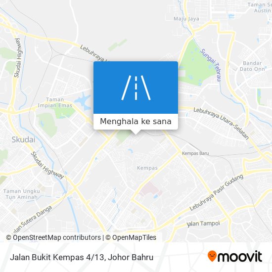 Peta Jalan Bukit Kempas 4/13