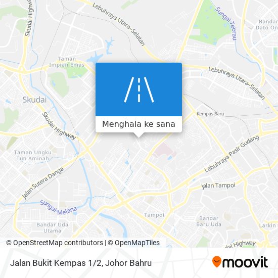 Peta Jalan Bukit Kempas 1/2