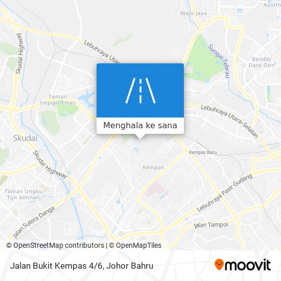 Peta Jalan Bukit Kempas 4/6