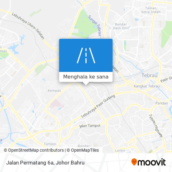 Peta Jalan Permatang 6a