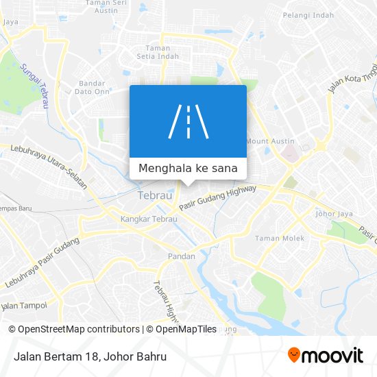 Peta Jalan Bertam 18