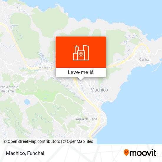 Machico mapa