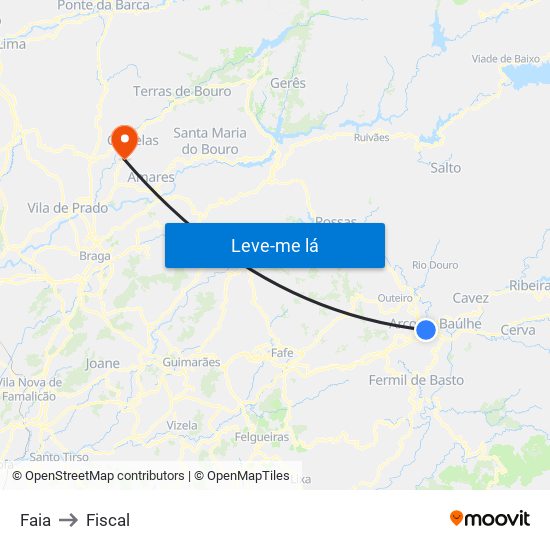 Faia to Fiscal map