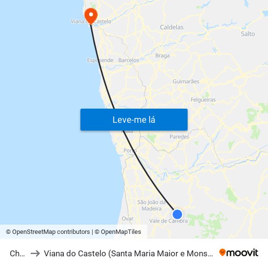 Chave to Viana do Castelo (Santa Maria Maior e Monserrate) e Meadela map