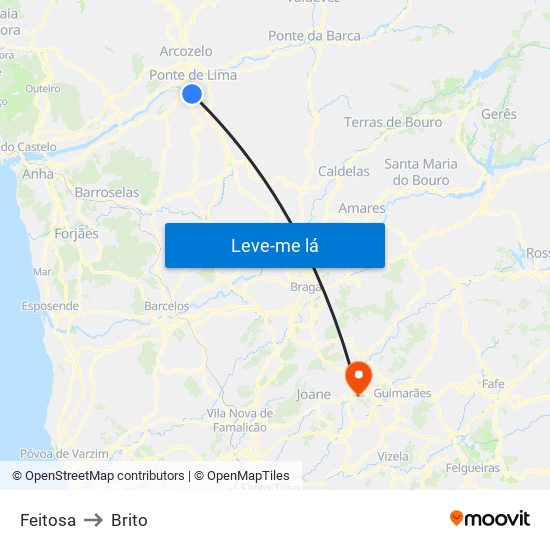 Feitosa to Brito map