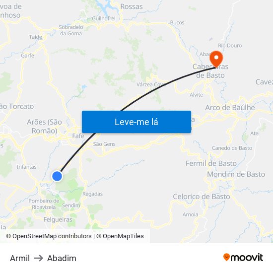 Armil to Abadim map