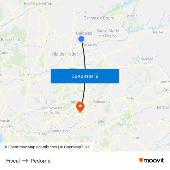 Fiscal to Pedome map