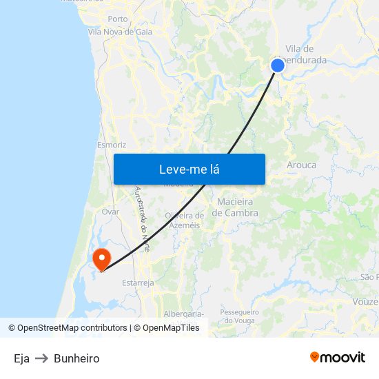 Eja to Bunheiro map