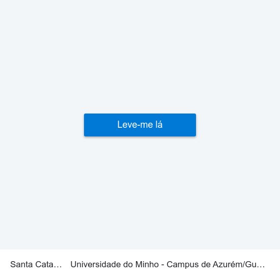 Santa Catarina to Universidade do Minho - Campus de Azurém / Guimarães map