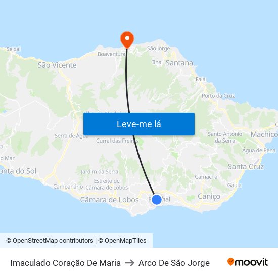 Imaculado Coração De Maria to Arco De São Jorge map