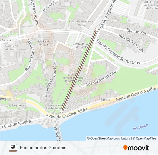 FUNICULAR Line Map