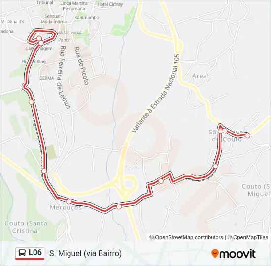 L06 Bus Line Map