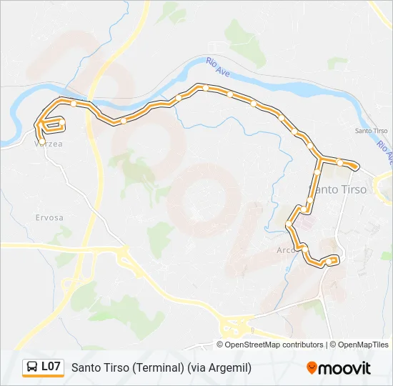 L07 Bus Line Map