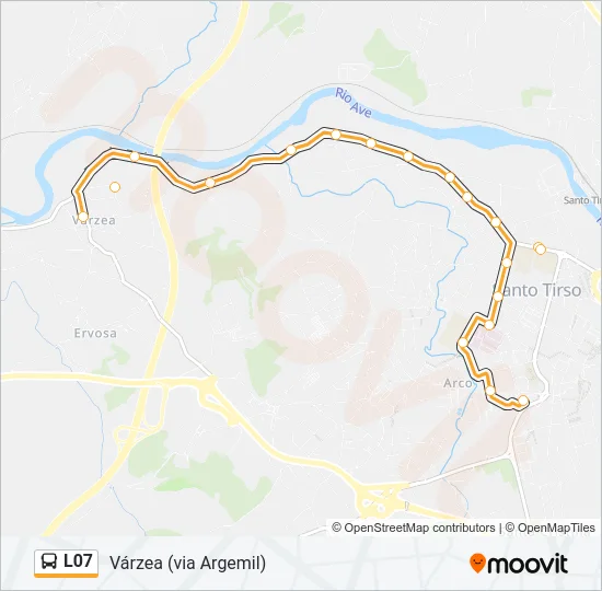 L07 Bus Line Map