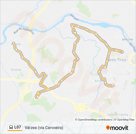 L07 Bus Line Map