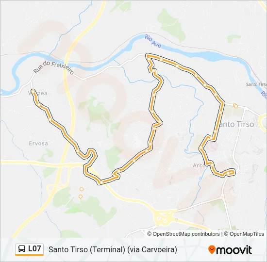 L07 Bus Line Map