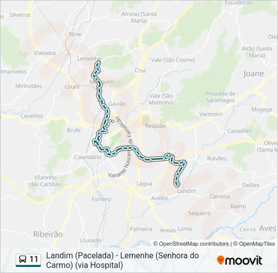 11  Line Map
