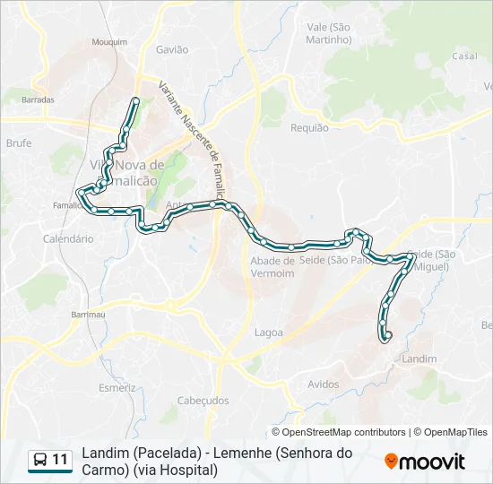 11  Line Map