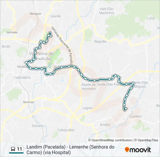 11  Line Map