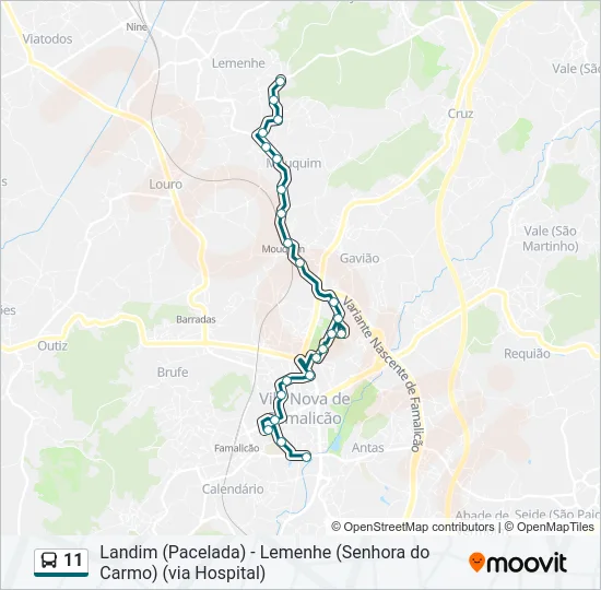 11  Line Map