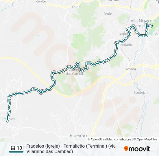 13  Line Map