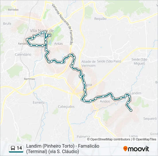 14  Line Map