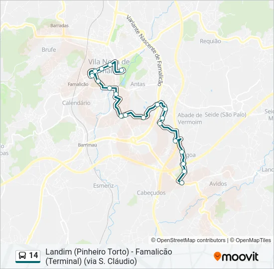 14  Line Map