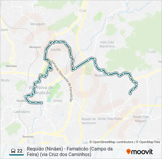 22  Line Map