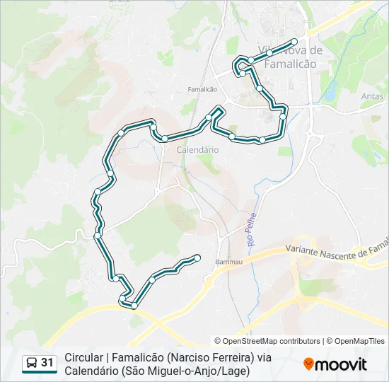 31  Line Map