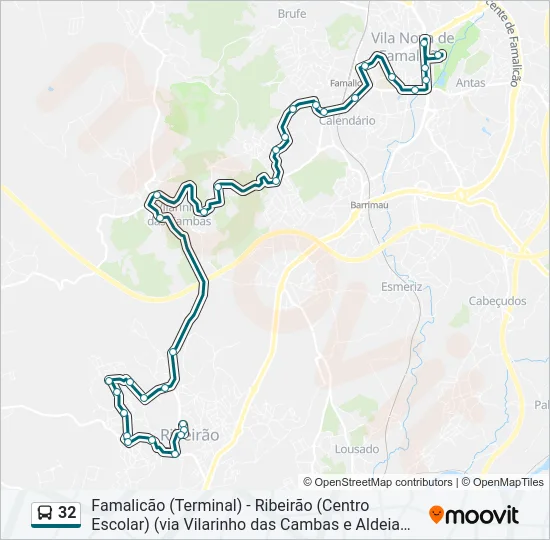 32  Line Map