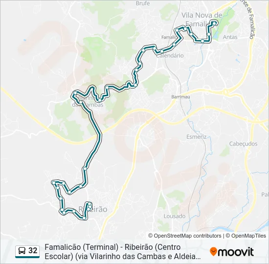 32  Line Map