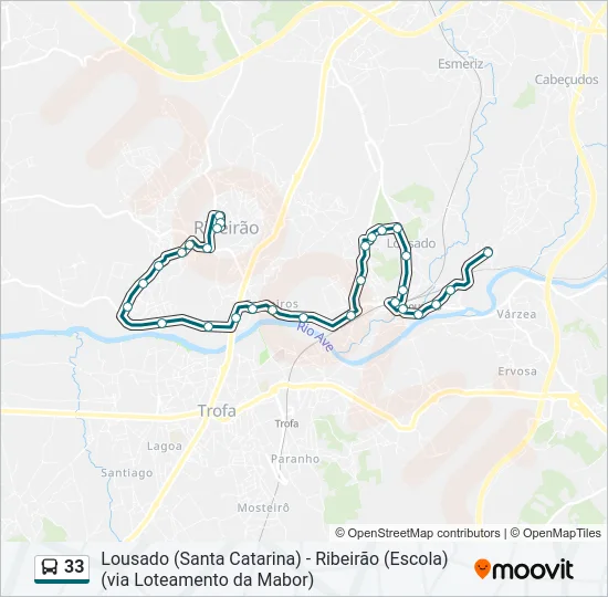 33  Line Map