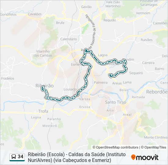 34  Line Map