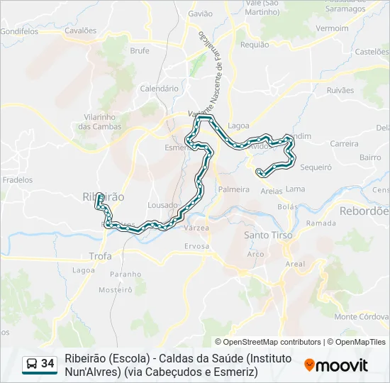 34  Line Map