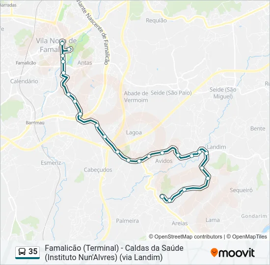 35  Line Map