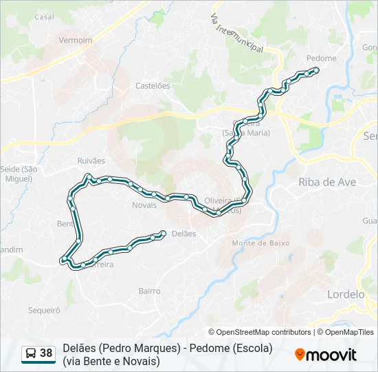 38  Line Map