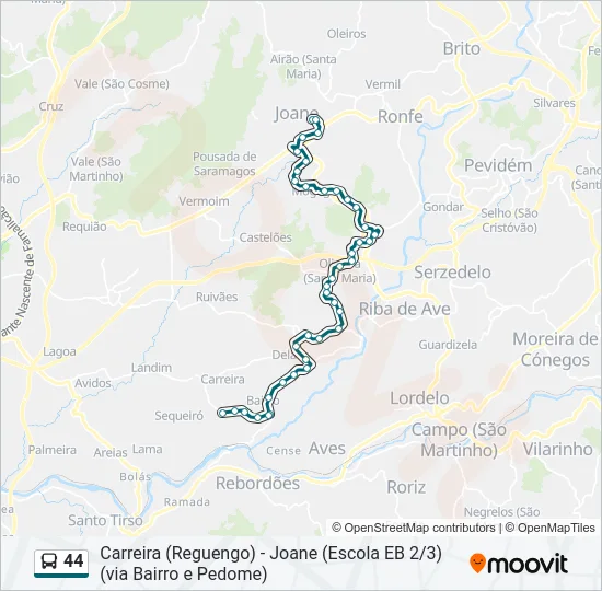 44  Line Map