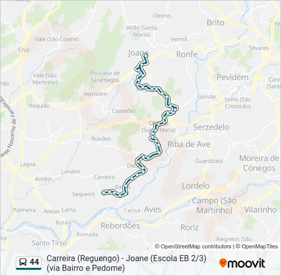 44  Line Map