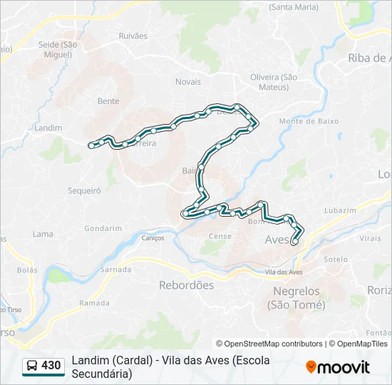 430  Line Map